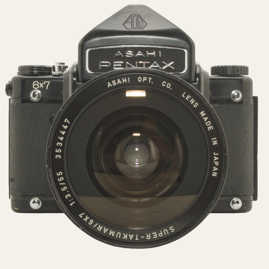 Pentax 6×7 Medium-Format Camera with 55mm f/3.5 Lens
