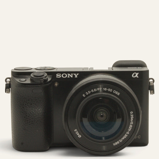 Sony a6000 with E PZ 16–50mm f/3.5–5.6 OSS Lens