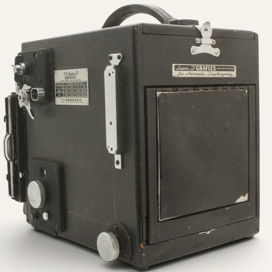 Graflex Super D 4×5 with Kodak Ektar 190mm f/5.6 lens