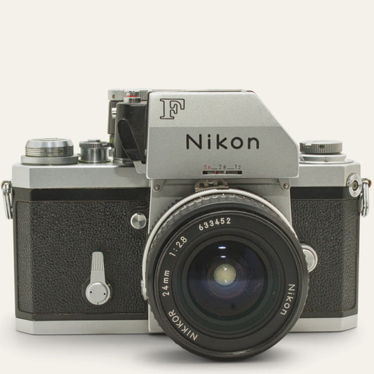 Nikon F Photomic with Nikon 24mm f/2.8 Lens