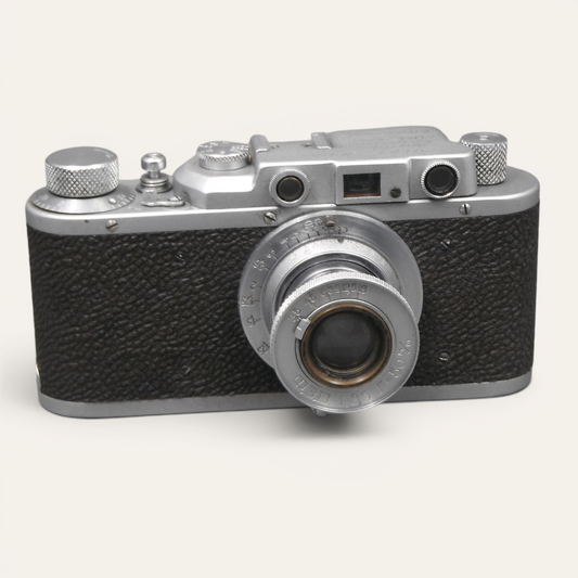 FED-1d Soviet Rangefinder Camera with FED 50mm f/3.5 Collapsible Lens