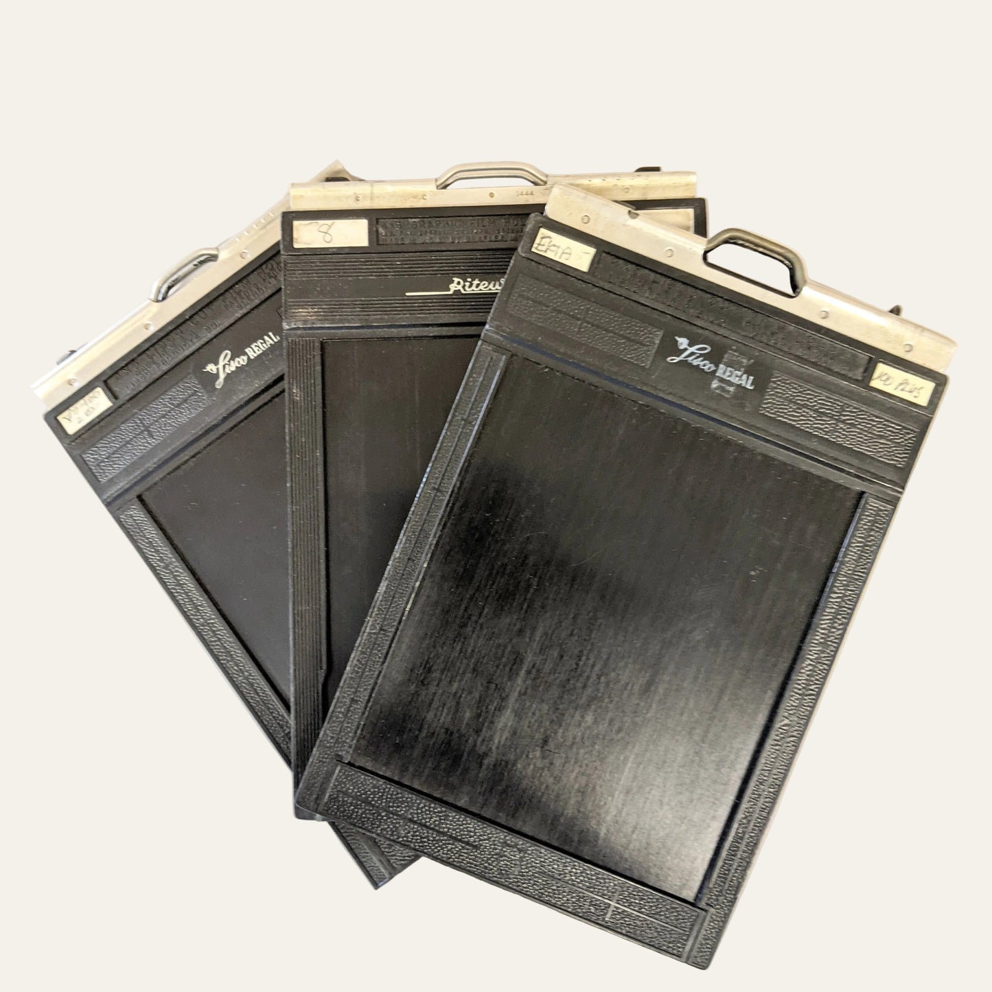 4x5 film holders Set of three