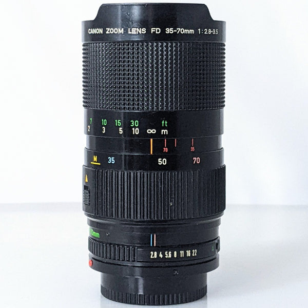 Canon New FD 35-70/2.8-3.5 Zoom Lens with macro Near mint – Camera