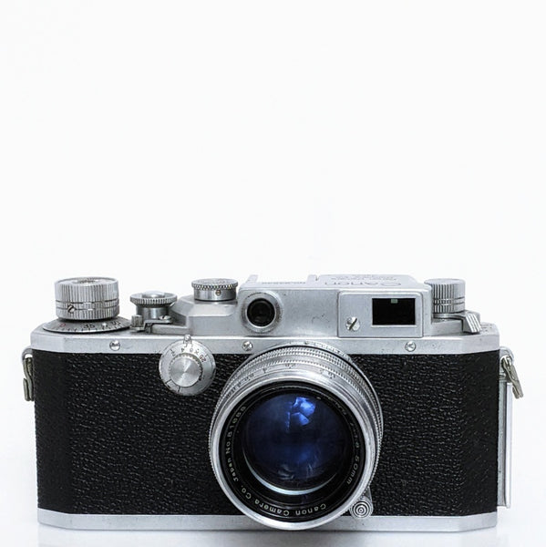 Canon II S2 35mm Rangefinder Camera 50/1.8 screw mount lens