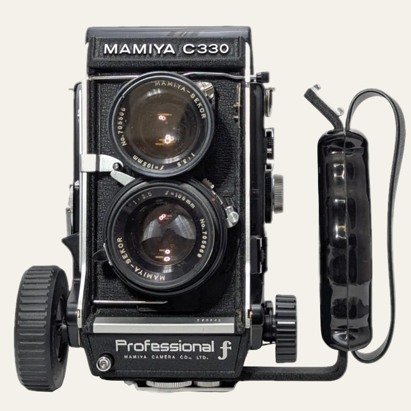 Mamiya C330 Professional TLR Film Camera with 105mm Lens — Mint