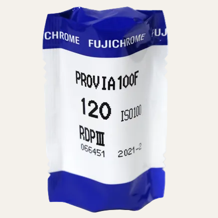 Fujichrome Provia 100F 120 film