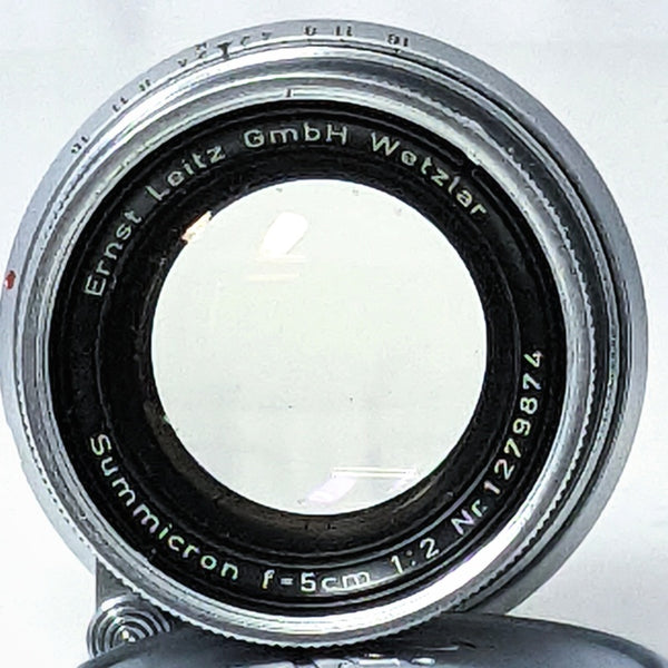 Leitz Leica Summicron 5cm (50mm) M mount f2 collapsible lens - mint