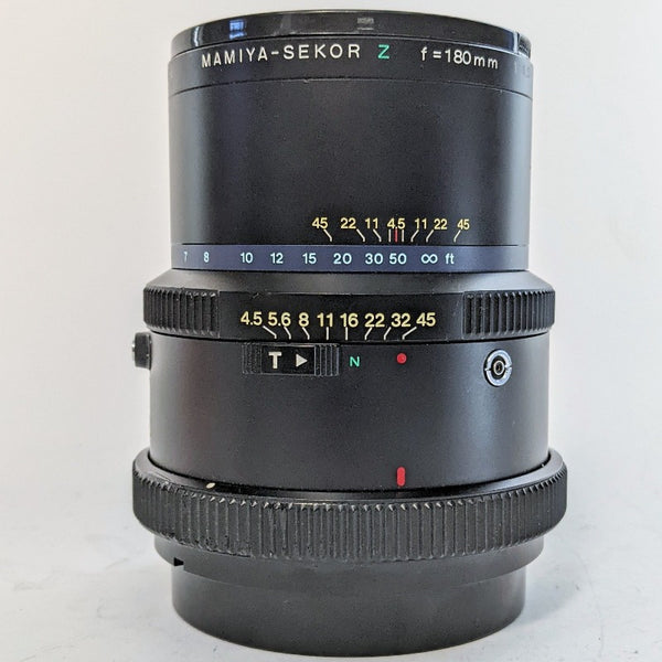 Mamiya-Sekor Z 180mm F4.5 prime telephoto lens RZ67 Near Mint 