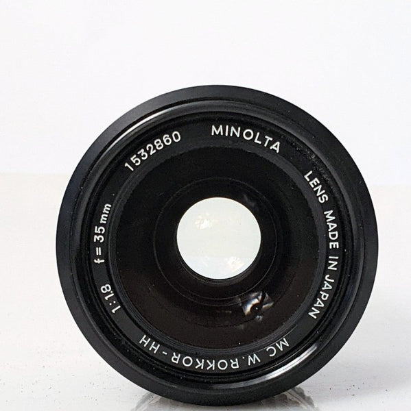 Minolta MC W.Rokkor HH 35mm f/1.8 Wide-Angle Lens, Mint