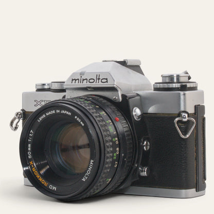 Minolta XD-11 35mm SLR Film Camera  MD Rokkor-X 50mm f/1.7