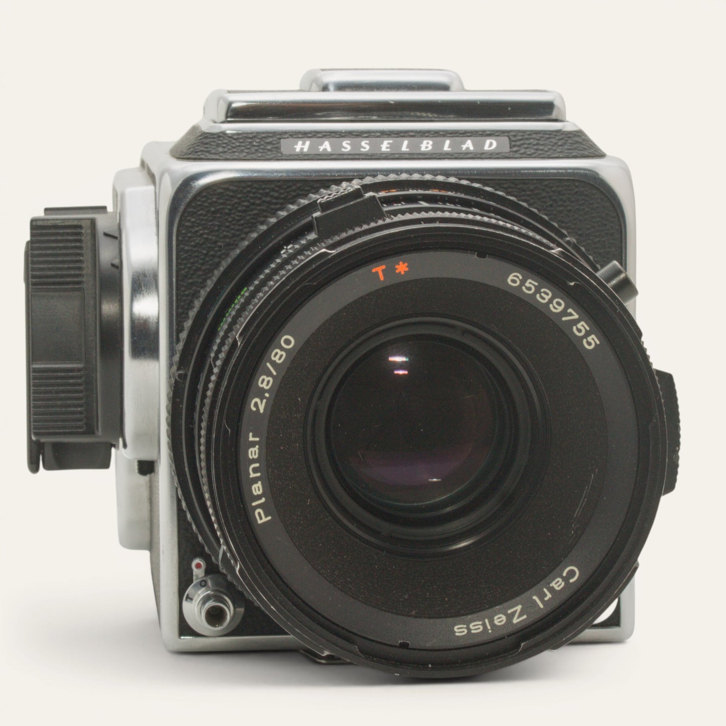 Hasselblad 500 C/M with Carl Zeiss Planar 80mm f/2.8 T* and A12 Back – Used – Excellent Plus
