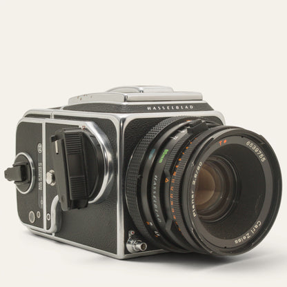 Hasselblad 500 C/M with Carl Zeiss Planar 80mm f/2.8 T* and A12 Back – Used – Excellent Plus