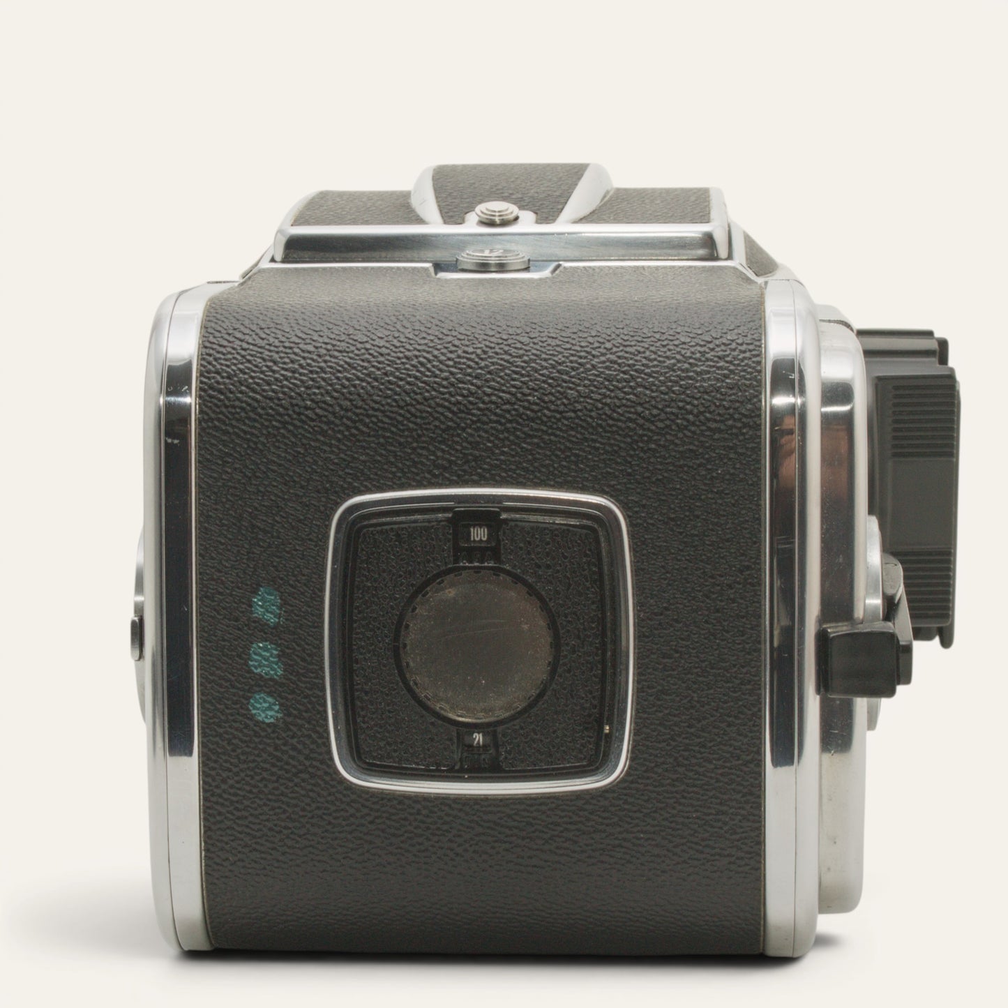 Hasselblad 500 C/M with Carl Zeiss Planar 80mm f/2.8 T* and A12 Back – Used – Excellent Plus