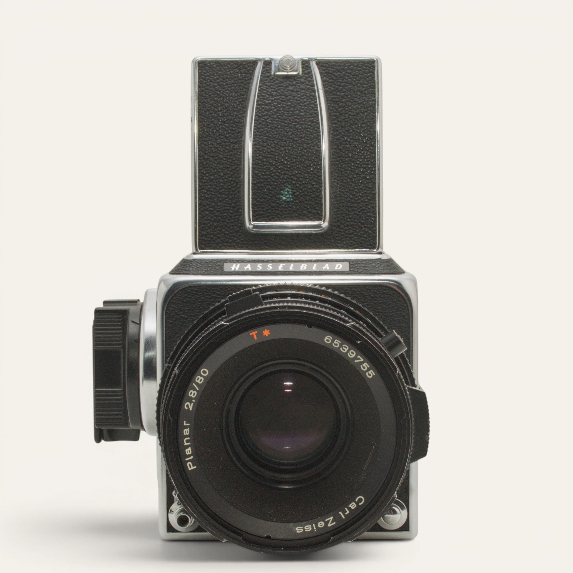 Hasselblad 500 C/M with Carl Zeiss Planar 80mm f/2.8 T* and A12