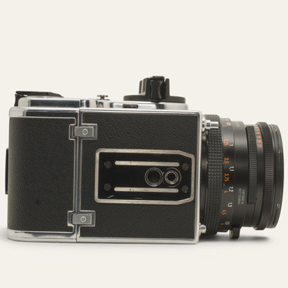 Hasselblad 500 C/M with Carl Zeiss Planar 80mm f/2.8 T* and A12 Back – Used – Excellent Plus
