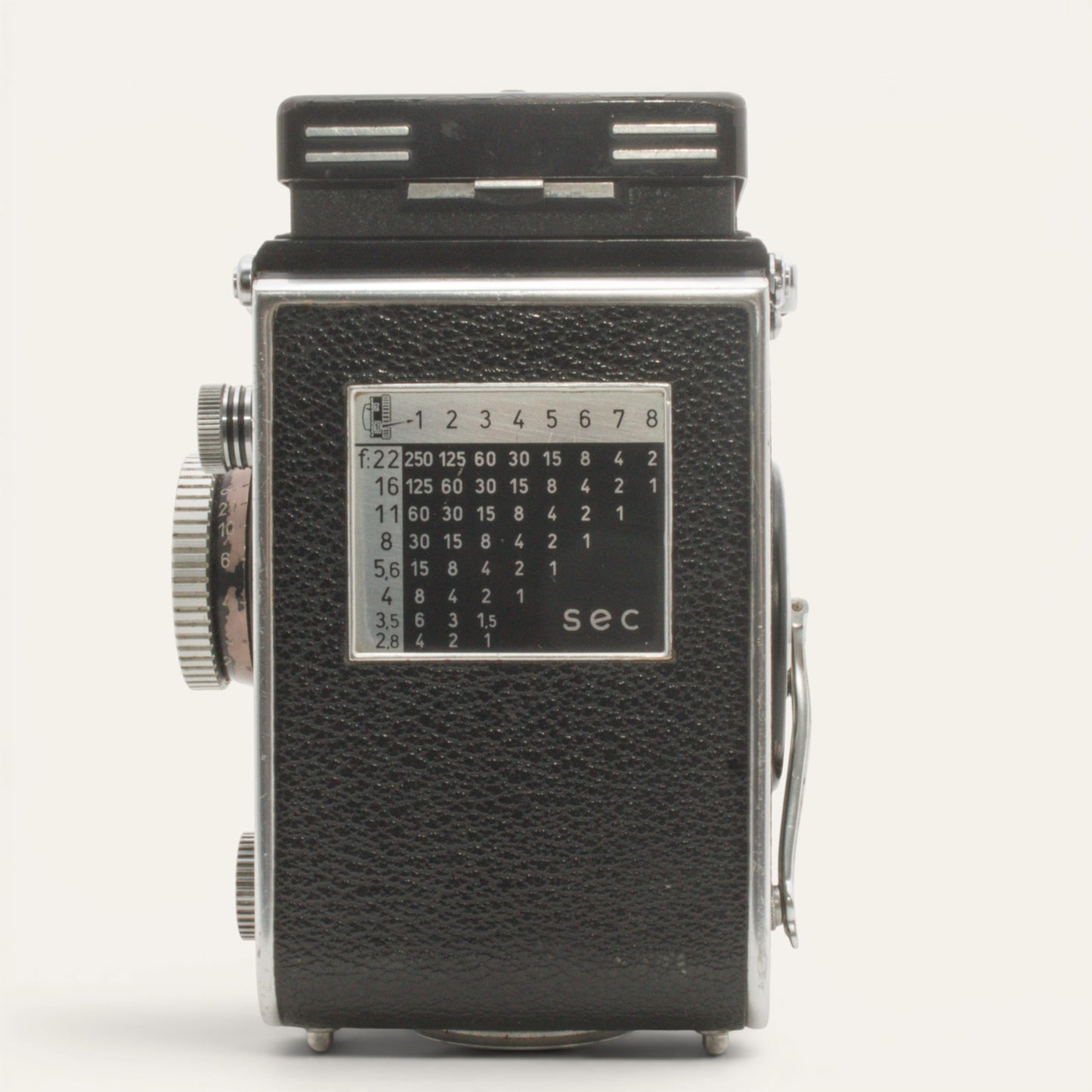 Rolleiflex 3.5E Type 2 TLR with Xenotar 75mm f/3.5