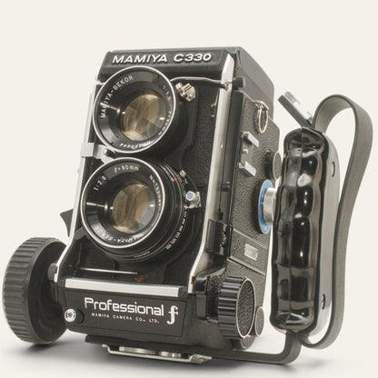 Mamiya C330 Professional F TLR Camera with 80mm f2.8 Blue Dot Len