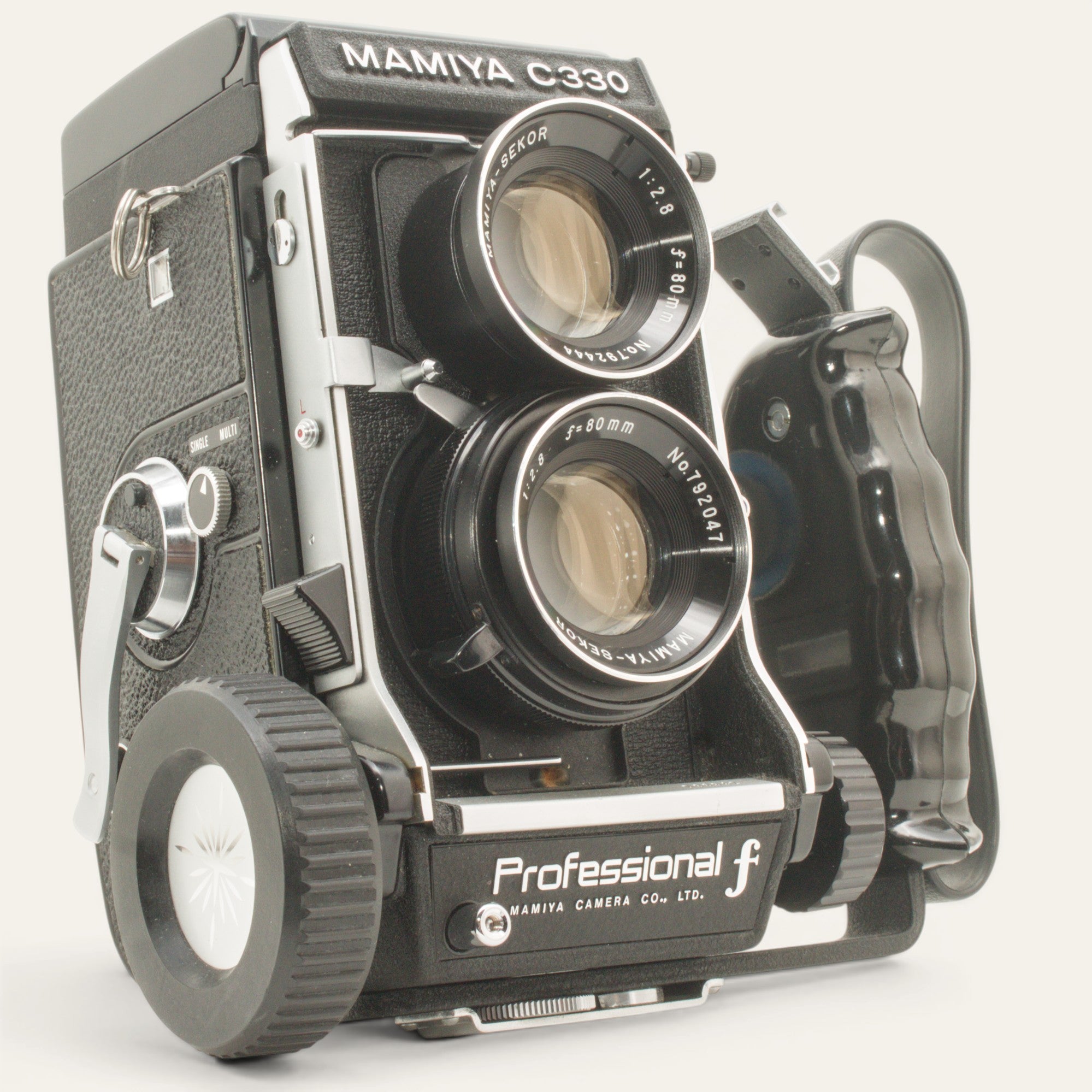 Mamiya C330 Professional F TLR Camera with 80mm f2.8 Blue Dot Len