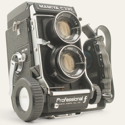 Mamiya C330 Professional F TLR Camera with 80mm f2.8 Blue Dot Len