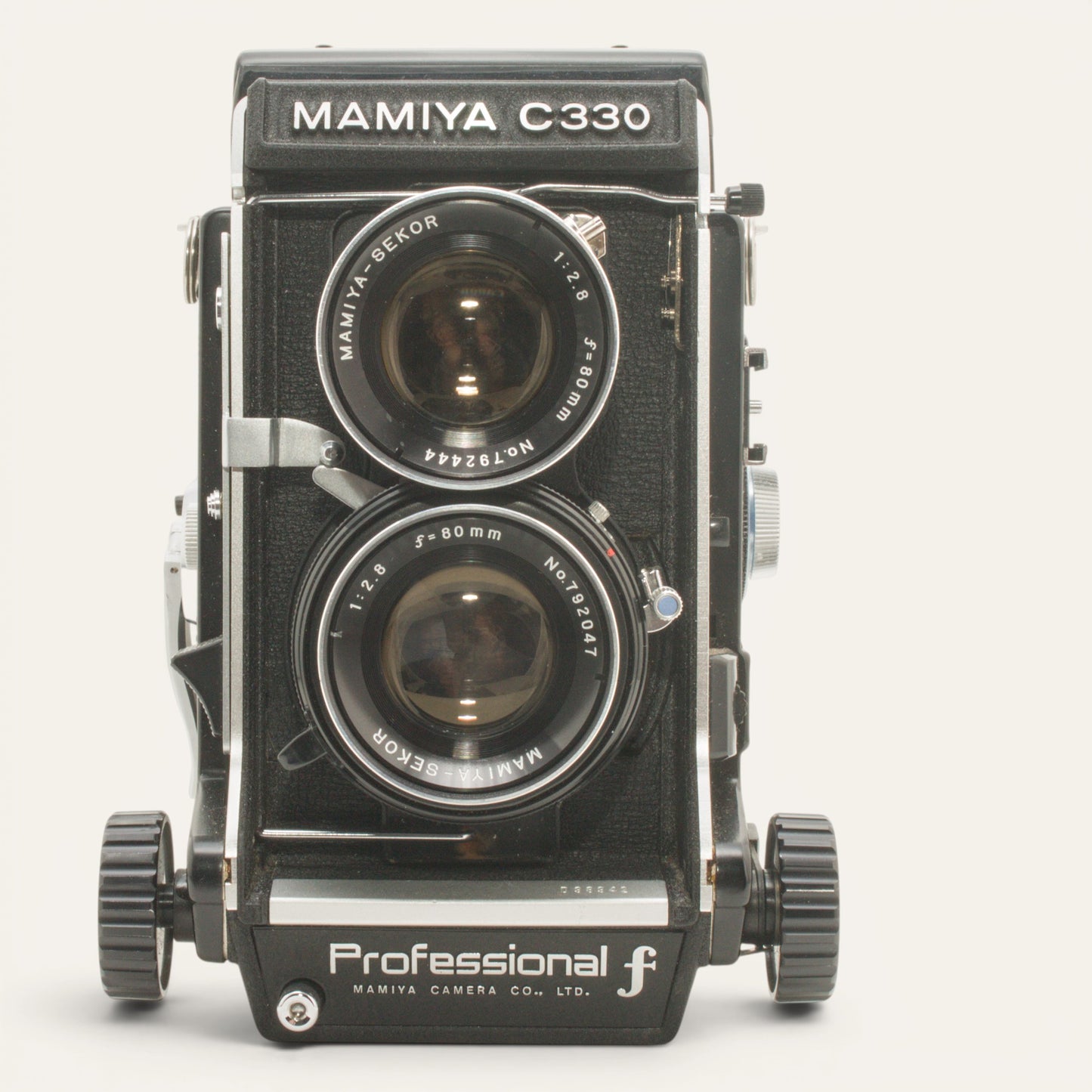 Mamiya C330 Professional F TLR Camera with 80mm f2.8 Blue Dot Len