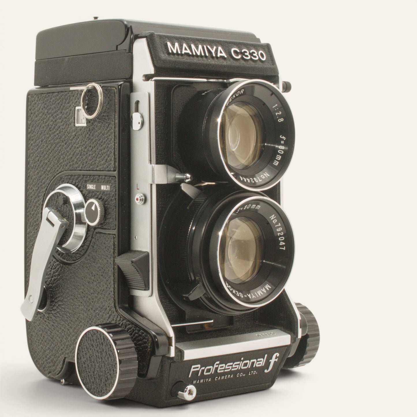 Mamiya C330 Professional F TLR Camera with 80mm f2.8 Blue Dot Len