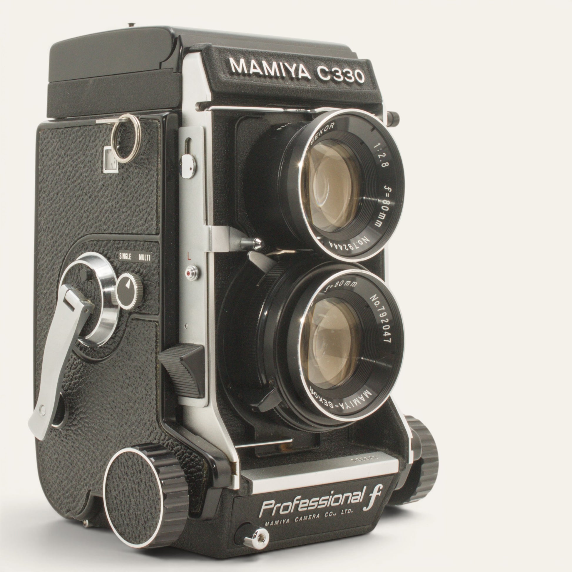 Mamiya C330 Professional F TLR Camera with 80mm f2.8 Blue Dot Len