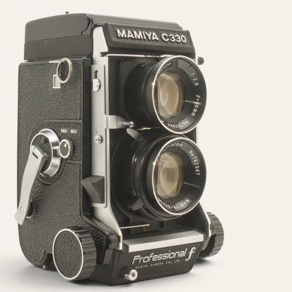 Mamiya C330 Professional F TLR Camera with 80mm f2.8 Blue Dot Len