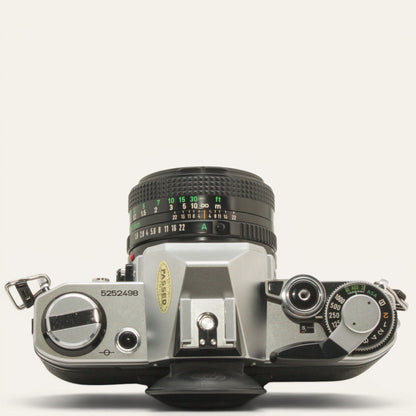 Canon AE-1 35mm SLR Camera with New FD 50mm f/1.8 Lens