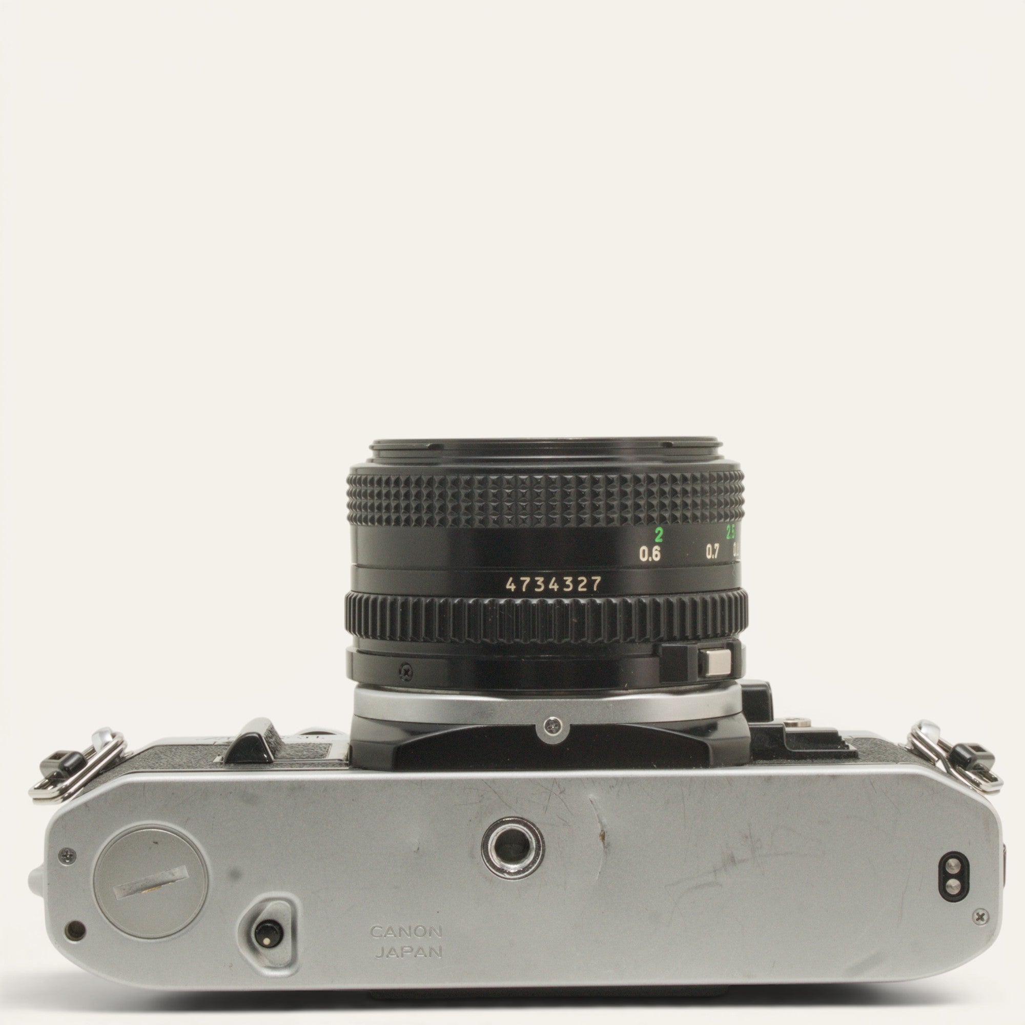 Canon AE-1 35mm SLR Camera with New FD 50mm f/1.8 Lens – Camera