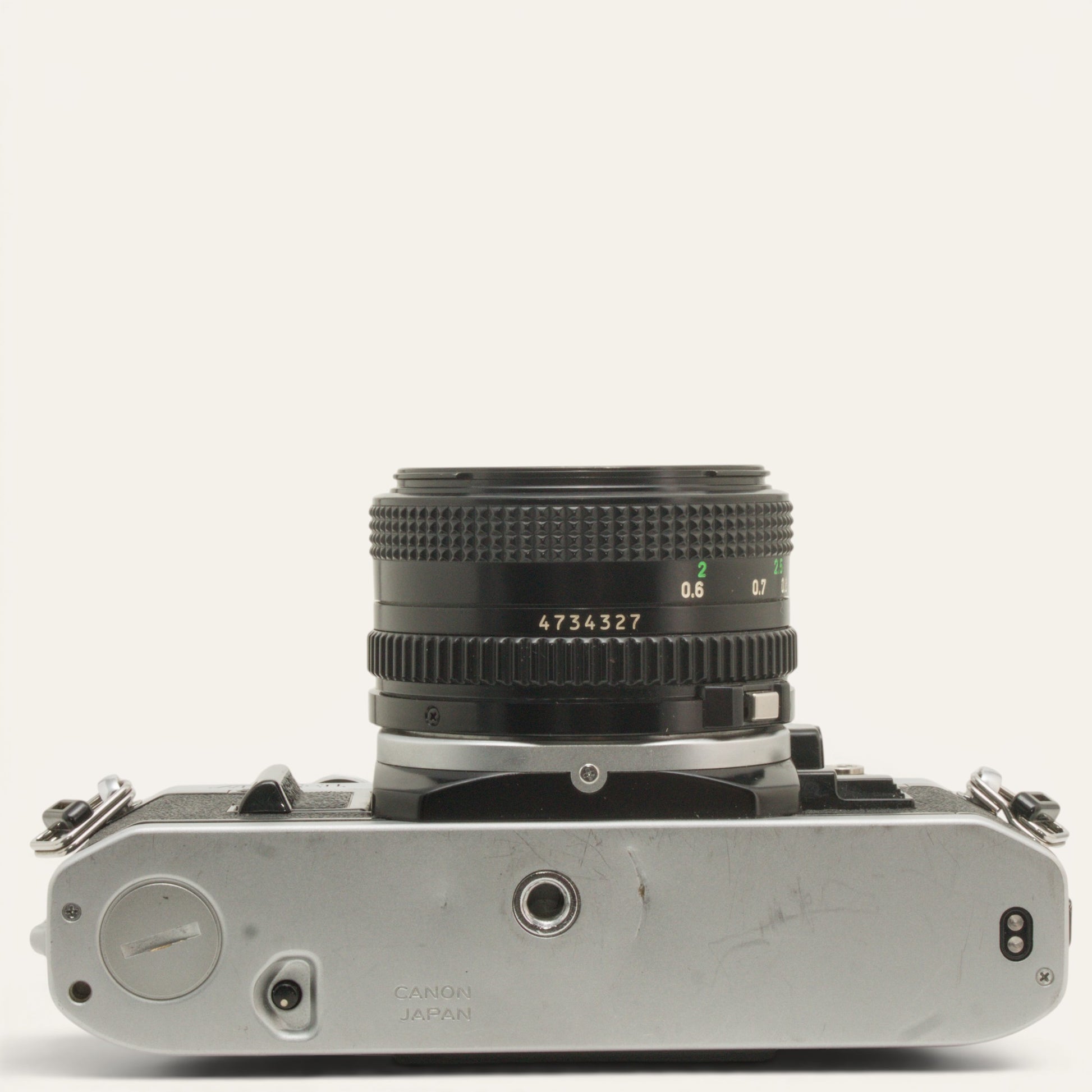 Canon AE-1 35mm SLR Camera with New FD 50mm f/1.8 Lens