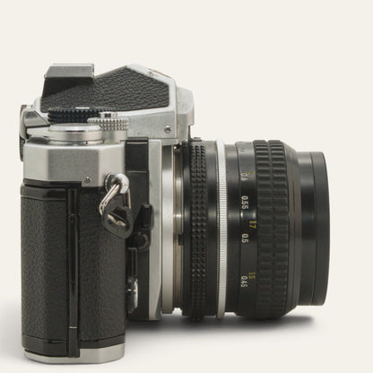 Nikon FM 35mm SLR Camera with Nikkor 50mm f/2 Lens