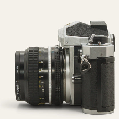 Nikon FM 35mm SLR Camera with Nikkor 50mm f/2 Lens