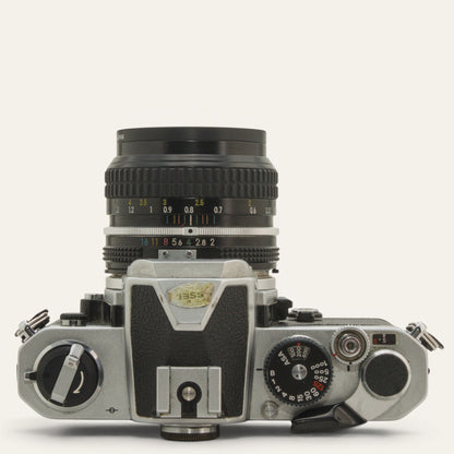 Nikon FM 35mm SLR Camera with Nikkor 50mm f/2 Lens