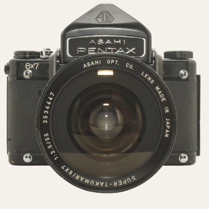 Pentax 6×7 Medium-Format Camera with 55mm f/3.5 Lens