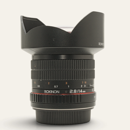 Rokinon 14mm f/2.8 ED AS IF UMC Lens for Canon EF