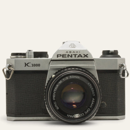 Pentax K1000 35mm Camera with 50mm f/2 Lens