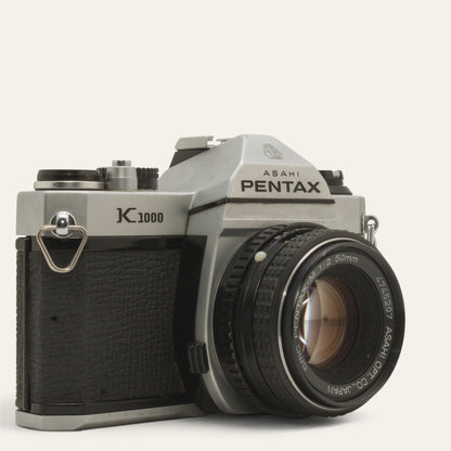 Pentax K1000 35mm Camera with 50mm f/2 Lens
