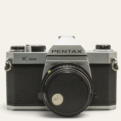 Pentax K1000 35mm SLR Camera with SMC Pentax-M 50mm f/2