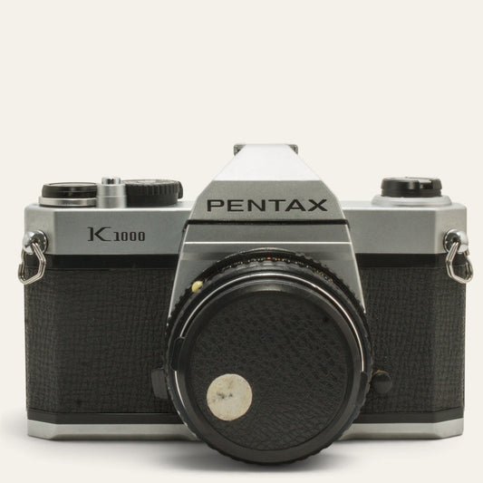 Pentax K1000 35mm SLR Camera with SMC Pentax-M 50mm f/2