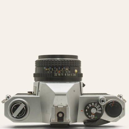 Pentax K1000 35mm SLR Camera with SMC Pentax-M 50mm f/2