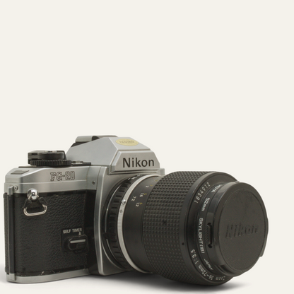 Nikon FG with Nikon Series E 36–72mm f/3.5 Lens