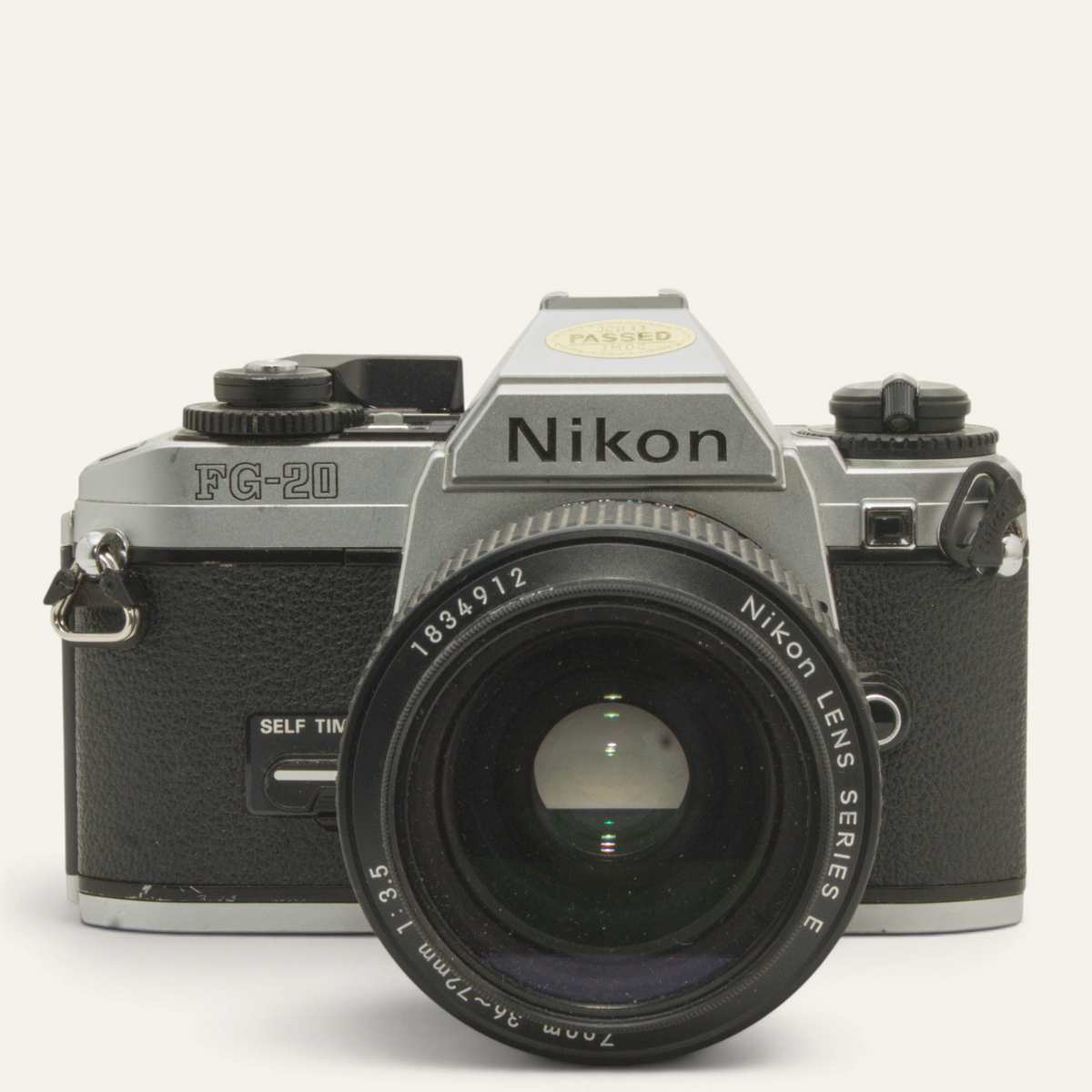 Nikon FG with Nikon Series E 36–72mm f/3.5 Lens