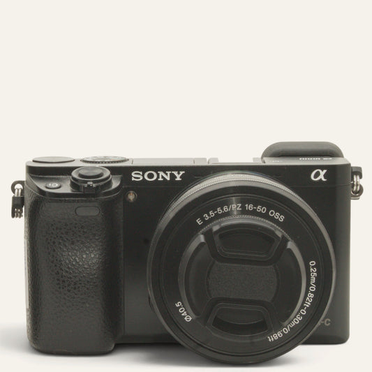 Sony a6000 with E PZ 16–50mm f/3.5–5.6 OSS Lens