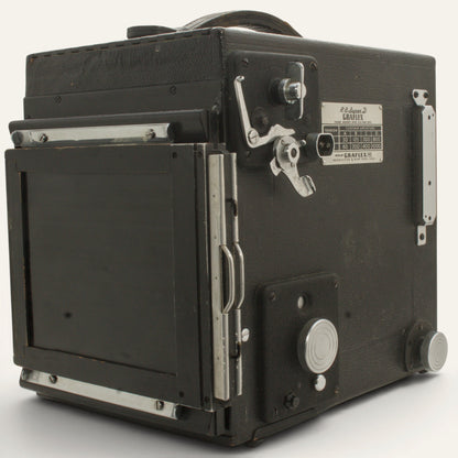 Graflex Super D 4×5 with Kodak Ektar 190mm f/5.6 lens