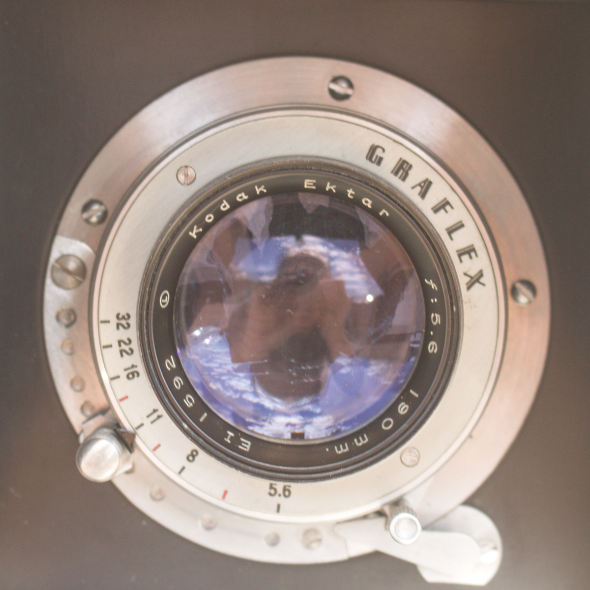 Graflex Super D 4×5 with Kodak Ektar 190mm f/5.6 lens