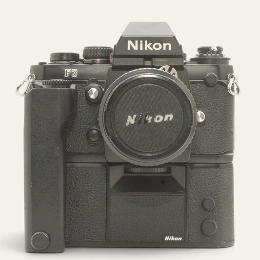Nikon F3 with MD-4 Motor Drive & Nikkor 50mm f/1.8 AI Lens