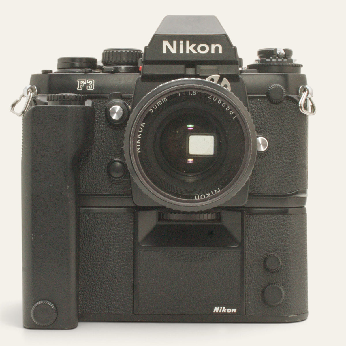 Nikon F3 with MD-4 Motor Drive & Nikkor 50mm f/1.8 AI Lens