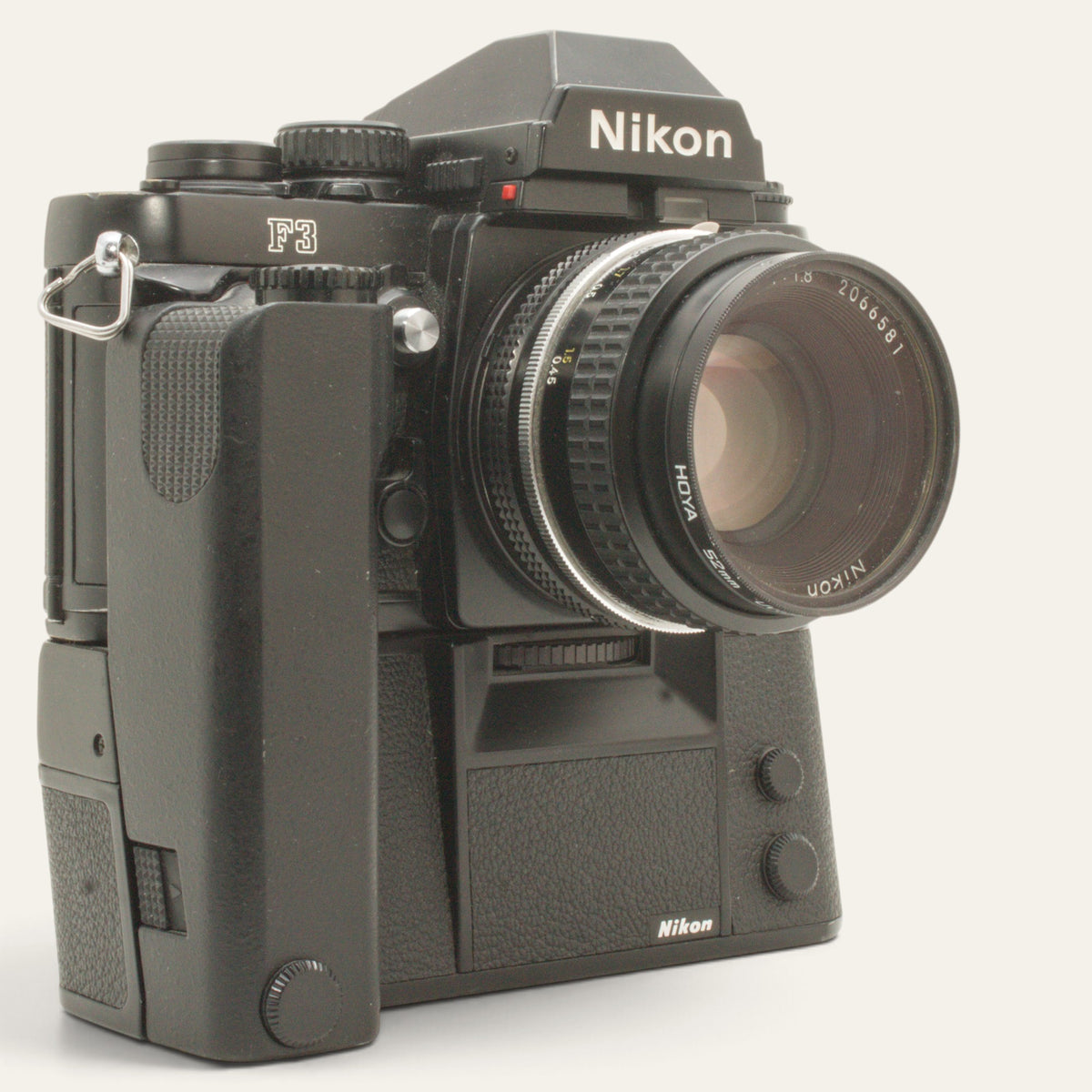 Nikon F3 with MD-4 Motor Drive & Nikkor 50mm f/1.8 AI Lens