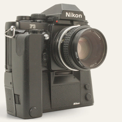 Nikon F3 with MD-4 Motor Drive & Nikkor 50mm f/1.8 AI Lens