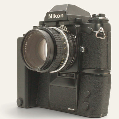 Nikon F3 with MD-4 Motor Drive & Nikkor 50mm f/1.8 AI Lens